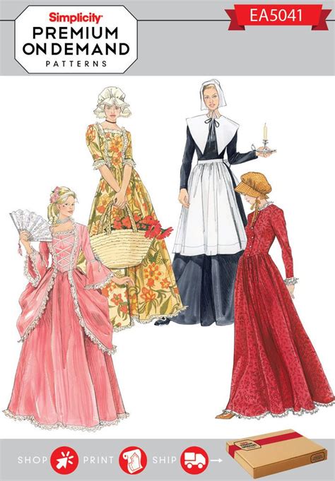 Premium Print On Demand Costume Pattern Pioneer Clothing Costume