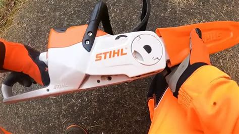 Stihl Msa C B Cordless Chainsaw Review Forestry Reviews