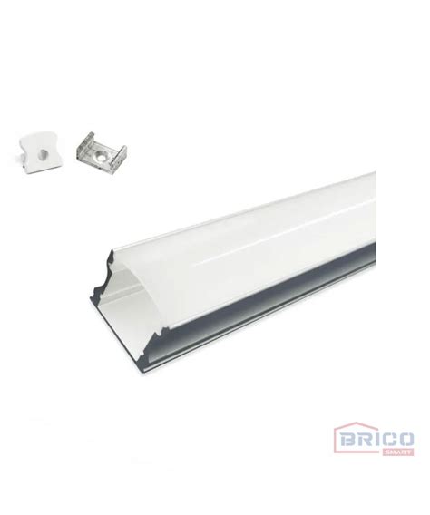 Profile En Aluminium Encastrable Pour Ruban LED Dimension 16 8 14 3 Mm