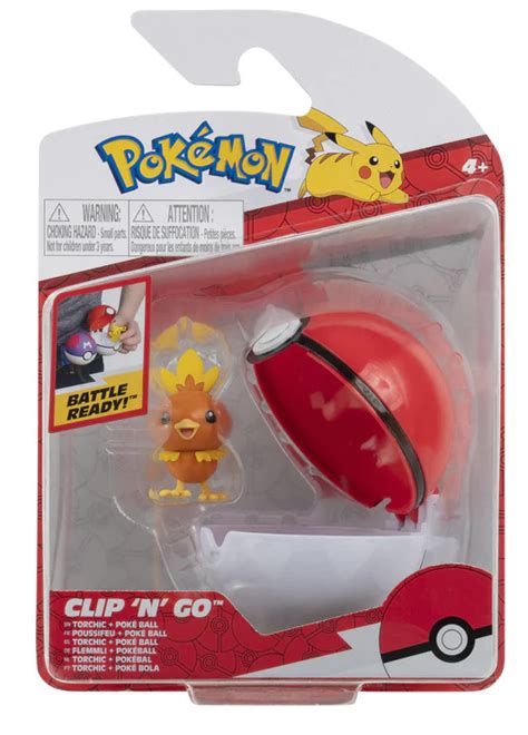 Buy Pokemon Clip N Go Ball Torchic At Mighty Ape Nz