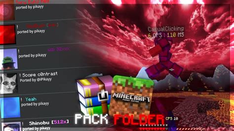 Mcpe Pack Folder 1 20 Packs Youtube