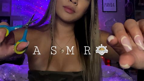 ASMR Negative Energy Plucking And Pulling Cord Cutting YouTube