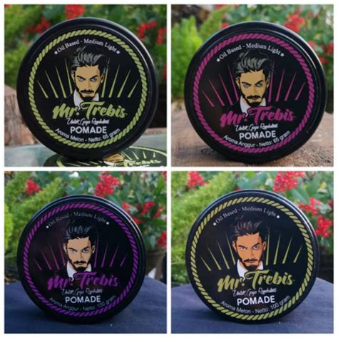 Pomade Pria Barbershop Original Pomade Pria Wangi Tahan Lama Pomade Pelurus Rambut Pria