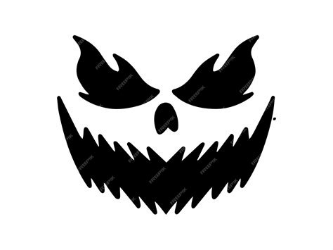 Premium Vector | Spooky Face Pumpkin or Ghost Halloween