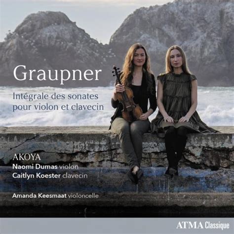 Graupner Intégrale des sonates pour violon et clavecin Album of