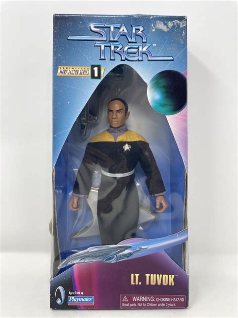 Star Trek Voyager Lt Tuvok 9 Action Figure Warp Factor Series 1