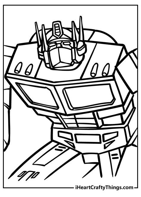 Transformer Logo Coloring Pages