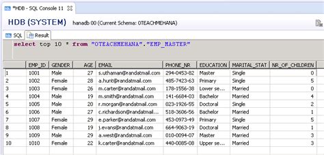 SAP HANA SQL Script Tutorial Complete Part 1 Of 9