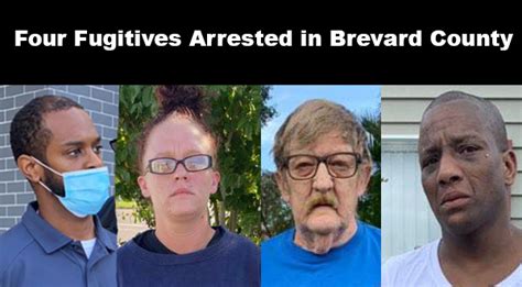 Brevard County Sheriff's Office Arrests Four Fugitives Across Brevard ...