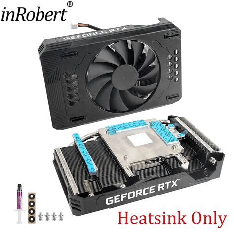 New Diy Replace Pny Rtx 3060 Gpu Heatsink With Fan For Retrofit Nvidia Rtx A4000 Graphics