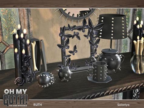 Soloriya S Oh My Goth Ruth Sims 4 Cc Goth Tumblr Sims 4 Sims 4 Cc