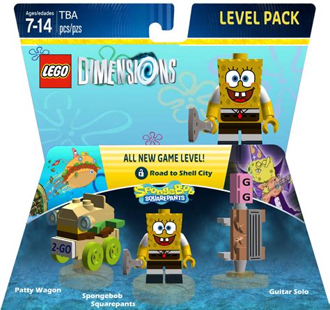 Image - SpongebobSquarepantsLevelPack.png | LEGO Dimensions Customs ...