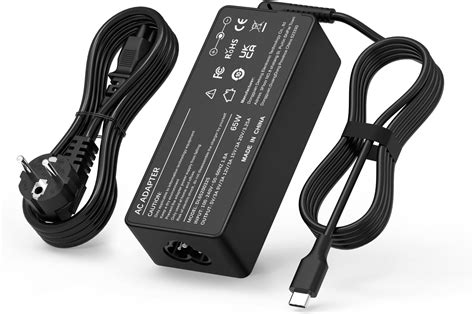 Chargeur Pour Lenovo Thinkpad 65W USB C Ordinateur Portable Pour Lenovo