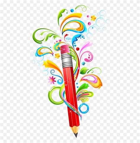 Crayons,ecole,scrap,couleurs Kg School, Art - Crayon Border Clipart ...