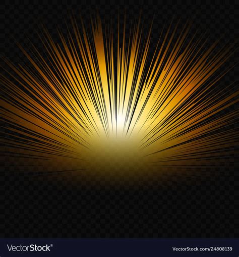 Sun shine glow light Royalty Free Vector Image