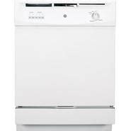 GE GSD3301KWW Permatuf Plastic Series 24 Inch White Built In Full