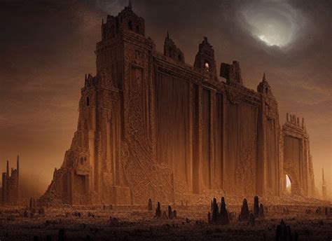 2991914612 Ancient Gates Of Babylon In The Middle by Haboryum on DeviantArt