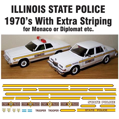 Illinois State Police 70s Vintage – Bilbozodecals