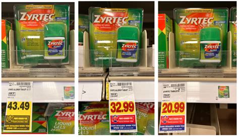 High Value Zyrtec Coupons + Kroger Deals! - Kroger Krazy