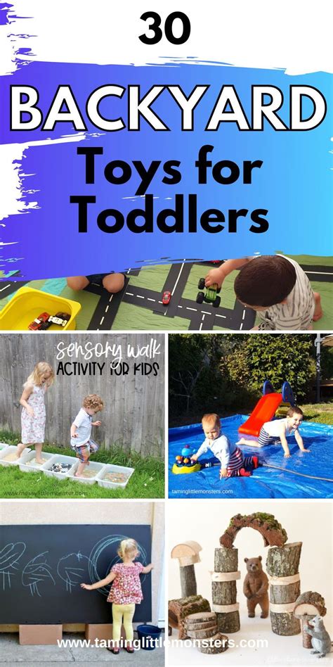 30 Of The Best Backyard Toys For Toddlers And Preschoolers Artofit