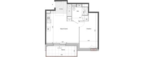 Plan Appartement T De M Neuf Chartres R Sidence Les