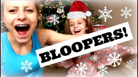 CHRISTMAS BLOOPERS! || Lilyslounge14 - YouTube