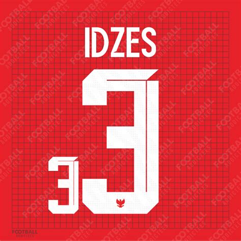 Jual Name Number Set NNS Nama Nomor Punggung Jay Idzes Jersey Timnas