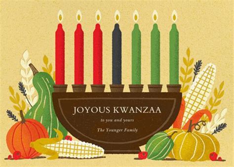 Kwanzaa Cards | Send online instantly | Track opens