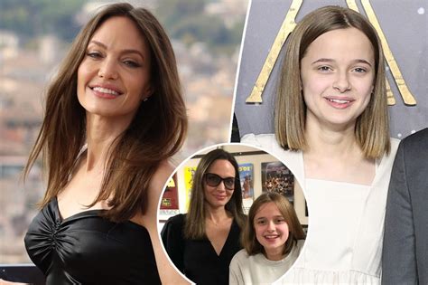 Angelina Jolie Takes Daughter Vivienne To Meet Dear Evan Hansen Cast