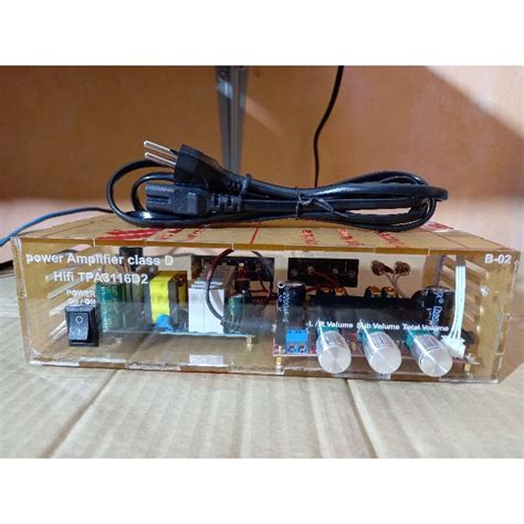 Jual Amplifier Clas D Tpa3116d2 2X50watt 100watt Sudah Jadi Shopee