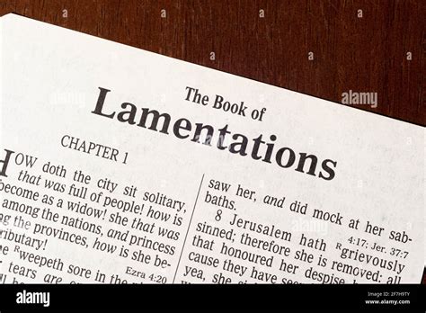 Book Of Lamentations