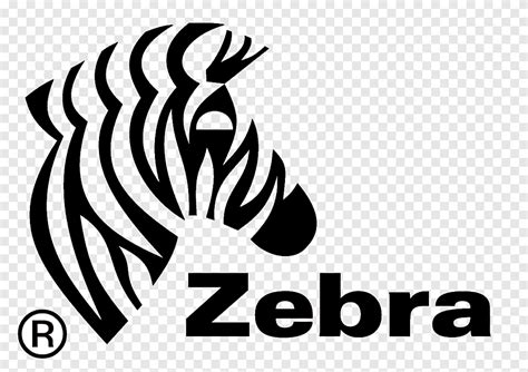 Zebra Technologies 라벨 프린터 열전 사 인쇄 지브라 화이트 포유 동물 Png Pngegg