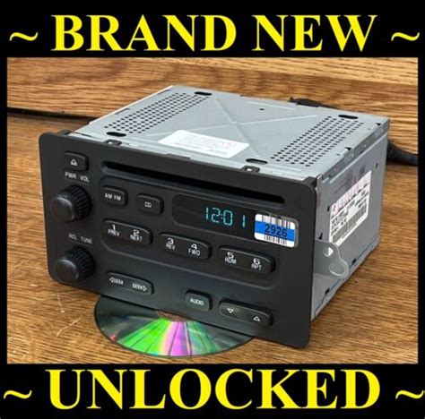 UNLOCKED 2000 05 Chevy Impala Malibu Venture Cavalier Radio AM FM CD