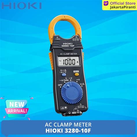 Jual Digital Tang Ampere Ac Clamp Meter Hioki F Di Lapak Jakarta