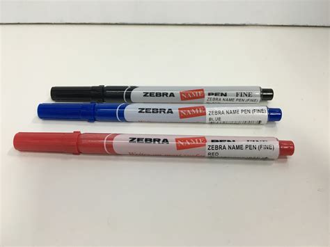 Zebra Permanent Marker Gsk Hardware