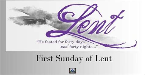 Homily First Sunday Of Lent February 18 2024 Schoenstatt Tampa Bay