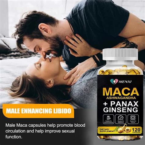 Male Enhancing Libido Capsules Maca Root Massive Girth Enlargement