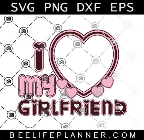 I Love My Gf Template Printable Word Searches