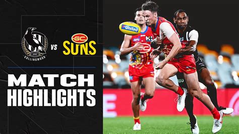 Collingwood V Gold Coast Highlights Round 17 2020 Afl Youtube