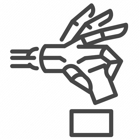 Artificail Assistive Disability Hand Robot Technology Icon Download On Iconfinder