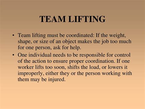 Ppt Lifting Policy And Guidelines 2011 Powerpoint Presentation Free