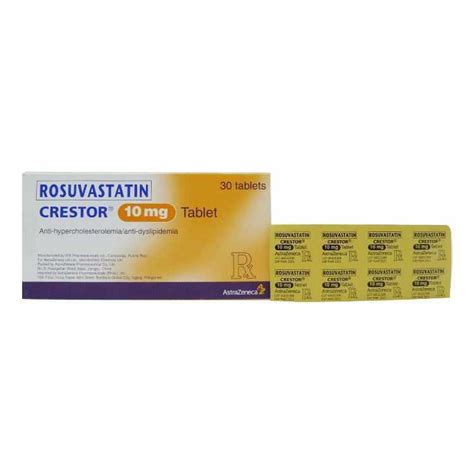 Crestor 10 Mg Tablet Mediclick Ph