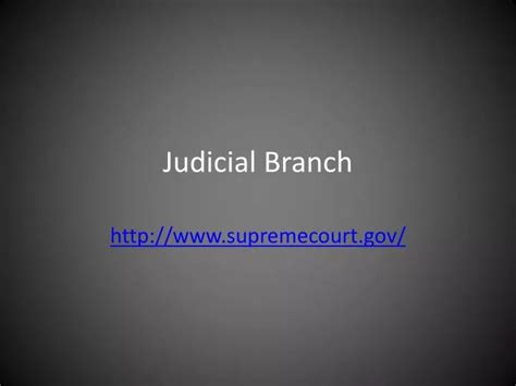 Ppt Judicial Branch Powerpoint Presentation Free Download Id 1888998