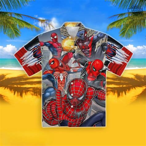 Spiderman Hawaiian Shirt And Shorts Spider Man Across The Spider Verse