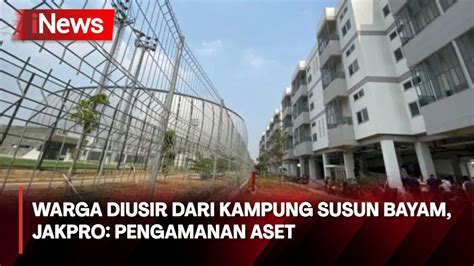 Minta Warga Segera Kosongkan Unit Ratusan Sekuriti Geruduk Kampung