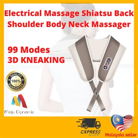 Kerusi Urut 📍 Electrical Massage Shiatsu Back Shoulder Body Neck