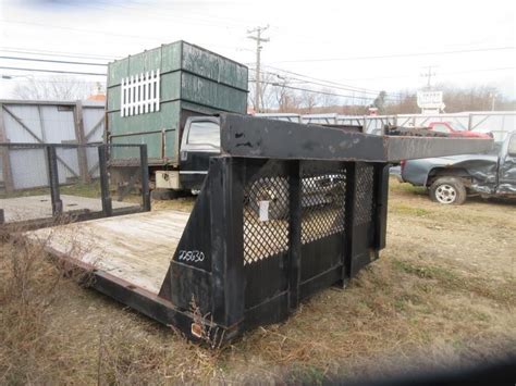 12 Foot Wood Deck Flatbed 190128 Ebay