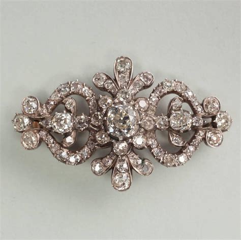 Antique Diamond Brooch At 1stDibs Victorian Diamond Brooch Antique