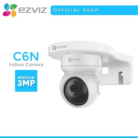 Jual Ezviz C N Mp Bundle Wall Mount Smart Wifi Port Rj Pan