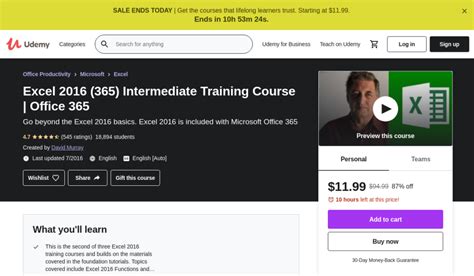 9 Best Office 365 Courses Classes And Training